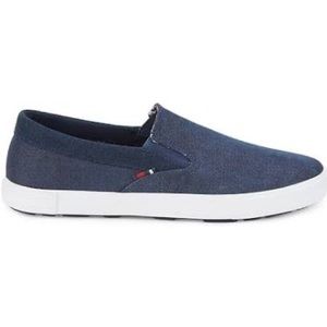 Ben Sherman Blue Slip-Ons Sz 10.5 Men's Canvas Sneakers